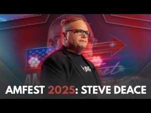 Read more about the article Charlie Kirk’s Message that We ALL Need to Follow | Steve Deace’s POWERFUL Speech at AmFest 2025
