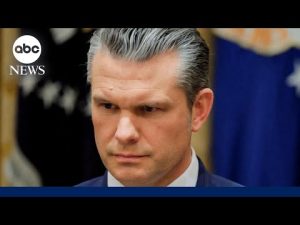 Read more about the article Defense Secretary Pete Hegseth pushes back on scrutiny over targeted strikes