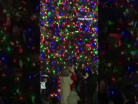 You are currently viewing WATCH: Speaker Johnson hosts the annual Christmas tree lighting at the Capitol #foxnews #news #us