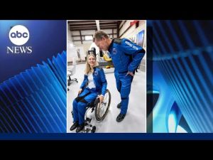 Read more about the article Blue Origin sends its first wheelchair user to space
