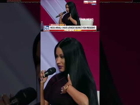 Read more about the article WATCH: Nicki Minaj reveals her ‘TURNING POINT’ for getting into politics #foxnews #news #us #fox