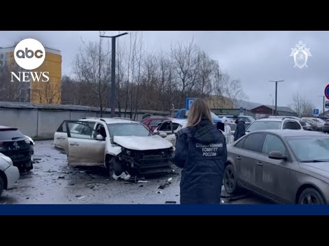You are currently viewing Moscow car bomb kills Russian general, investigators say