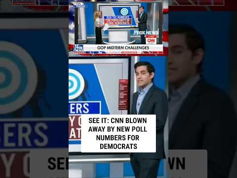 Read more about the article SEE IT: CNN blown away by new poll numbers for Democrats #foxnews #news #shorts #politics