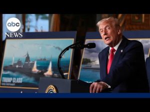 Read more about the article Trump announces ‘Trump Class’ of new Navy battleships
