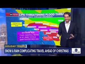 Read more about the article Christmas week weather forecast: California braces for life-threatening flooding