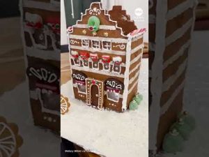 Read more about the article Utah family shows off design skills in gingerbread house contest