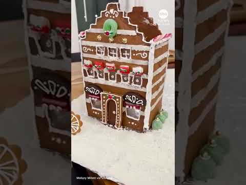 You are currently viewing Utah family shows off design skills in gingerbread house contest