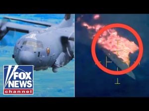 Read more about the article Secretive US military plane annihilates drug boat in wild combat footage