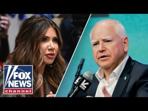 Read more about the article Noem EVISCERATES Tim Walz amid federal probe into fraud allegations: ‘WACKO’