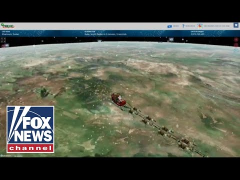 You are currently viewing WATCH: Follow Santa’s sleigh as he makes his Christmas trip around the world