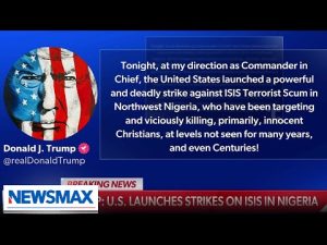 Read more about the article BREAKING: Trump announces bombing of ISIS in Nigeria
