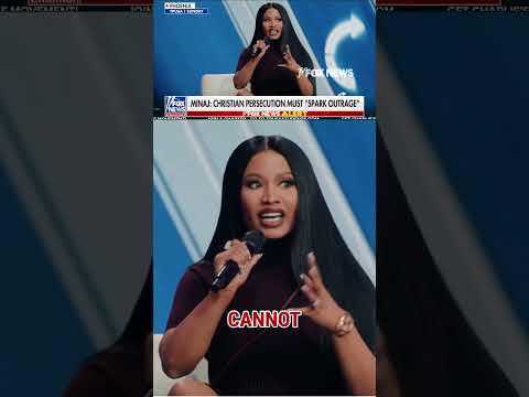 You are currently viewing WATCH: Nicki Minaj SPOKE OUT against Christian persecution in Nigeria ahead of US strikes #foxnews