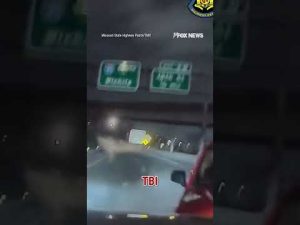 Read more about the article WATCH: Bodycam shows suspect attempting to flee police during high-speed chase