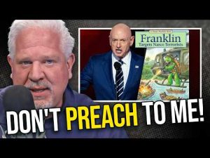 Read more about the article Mark Kelly reveals his TRUE COLORS while raging over Hegseth’s Franklin meme