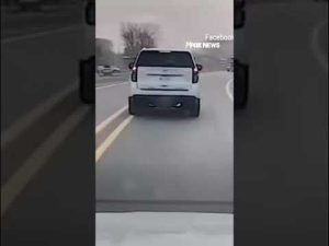 Read more about the article CHRISTMAS CRASH: Dramatic video shows a car slamming into an 18-wheeler #shorts #foxnews #fox #news