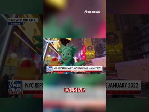 You are currently viewing NYC buried in biggest snowfall in nearly 4 years