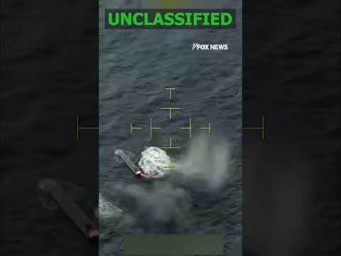 You are currently viewing WATCH: US forces carry out strike on another alleged narco-terrorist vessel #shorts #foxnews #news