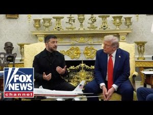 Read more about the article WATCH LIVE: Trump meets Zelenskyy following Russia’s attack on Kyiv