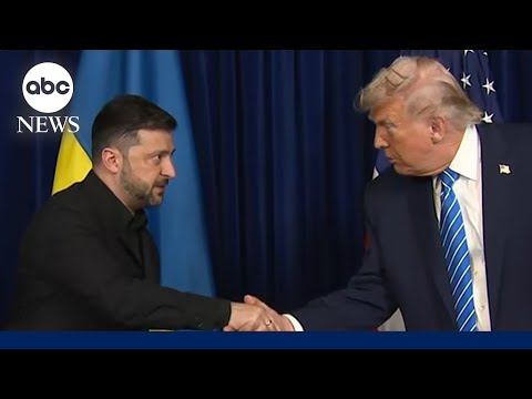 You are currently viewing Trump, Zelenskyy hold press conference after peace talks in Florida