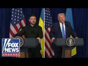 Read more about the article BREAKING: Trump, Zelenskyy discuss Russia-Ukraine peace plan after meeting