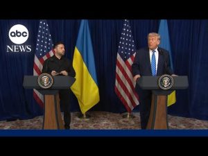 Read more about the article Pres. Trump meets with Ukrainian Pres. Zelenskyy in Florida to discuss peace plan