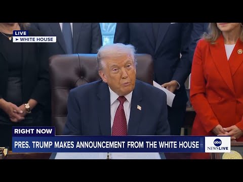 You are currently viewing LIVE: President Trump makes announcement from the White House