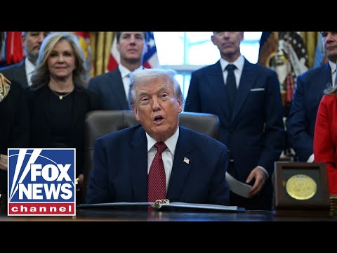 You are currently viewing WATCH LIVE: Trump announces ‘historic reset’ of Biden-era fuel rules