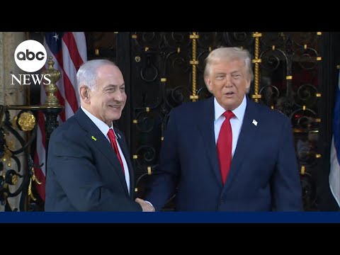 You are currently viewing President Trump and PM Netanyahu take questions ahead of high-stakes meeting