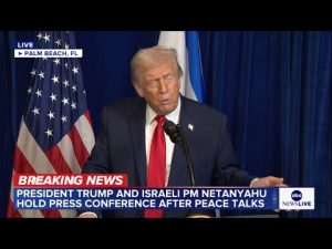 Read more about the article Pres. Trump holds news conference with Israeli PM Netanyahu at Mar-a-Lago: LIVE