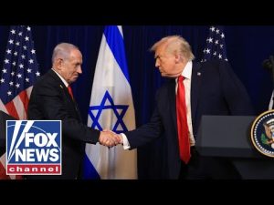 Read more about the article WATCH: President Trump meets with Israeli PM Netanyahu at Mar-a-Lago