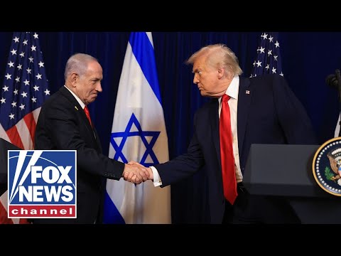You are currently viewing WATCH: President Trump meets with Israeli PM Netanyahu at Mar-a-Lago