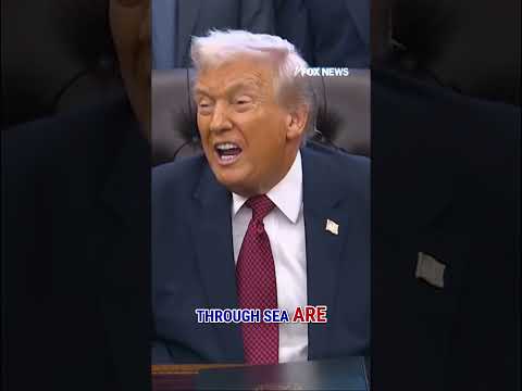 You are currently viewing WATCH: Reporter asks Trump if he will release video of boat strike #shorts #foxnews #news #us