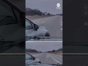 Read more about the article Oklahoma police struggle to stop driver who dozed off behind the wheel