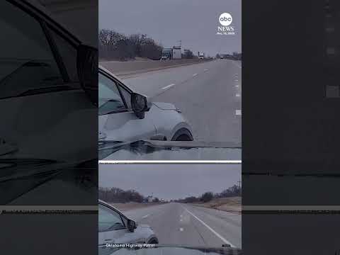 You are currently viewing Oklahoma police struggle to stop driver who dozed off behind the wheel