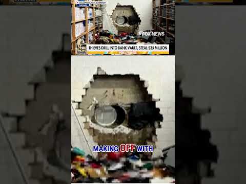 You are currently viewing 35 MILLION euros stolen in German bank heist #foxnews #news #us #fox