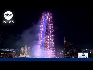 Read more about the article Dubai rings in 2026 with stunning fireworks display