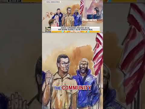 You are currently viewing DC pipe bomb suspect may be RELEASED while awaiting trial #foxnews #news #us #fox