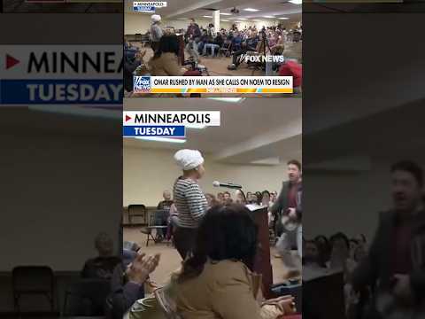 You are currently viewing WATCH: Ilhan Omar SPRAYED with unknown liquid during assault #shorts #politics #foxnews