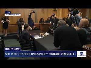 Read more about the article LIVE: Secretary Rubio testifies before Senate committee on U.S. policy towards Venezuela