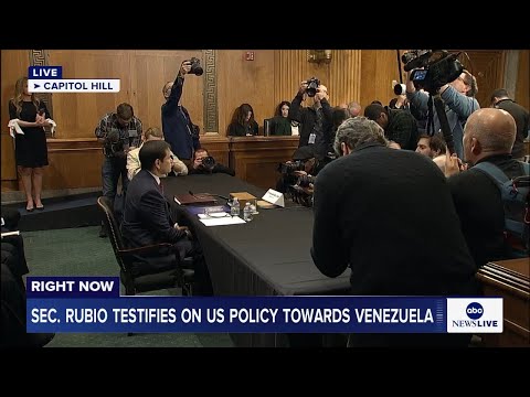 You are currently viewing LIVE: Secretary Rubio testifies before Senate committee on U.S. policy towards Venezuela