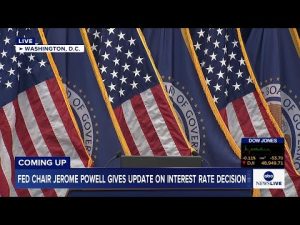 Read more about the article COMING UP: Fed Chair Jerome Powell holds news conference following interest rate decision