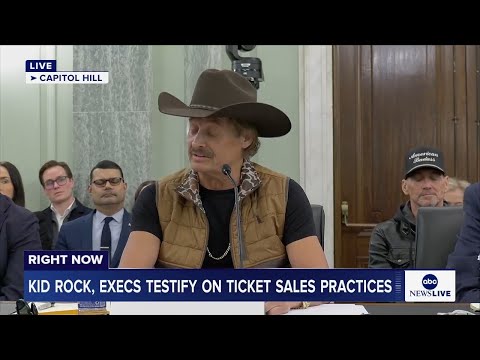 You are currently viewing LIVE: Kid Rock, ticketing company executives testify at Senate hearing on ticket sales practices