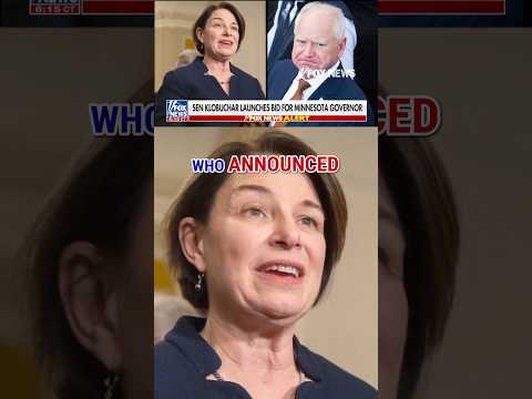 Read more about the article BREAKING: Klobuchar announces run for Minnesota governor #foxnews #news #shorts