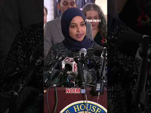 You are currently viewing Ilhan Omar DEMANDS Noem impeachment after syringe attack #shorts #foxnews #politics