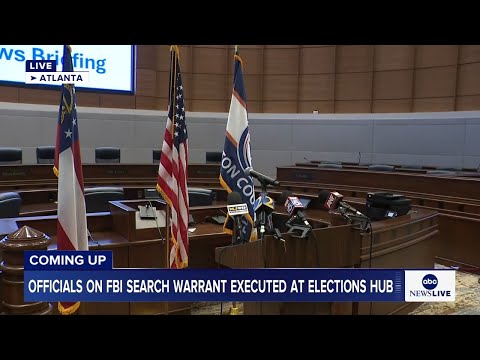 You are currently viewing COMING UP: Fulton County officials give update on FBI search warrant served at elections hub
