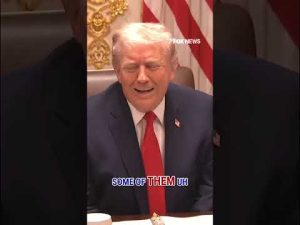 Read more about the article ‘PRETTY BORING’: Trump clarifies he ‘didn’t sleep’ during previous 3-hour Cabinet meeting #shorts