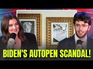 Read more about the article White House Reporter REVEALS the True Story Behind Trump’s “Biden-Autopen Portrait”
