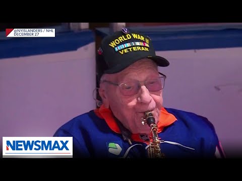 You are currently viewing ‘Had my heart and soul in it’: 104-year-old World War II veteran speaks about performing Anthem