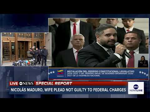 You are currently viewing Venezuela’s Nicolas Maduro declares ‘I am innocent’ and ‘still president’ in NYC court appearance
