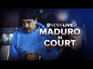 Read more about the article Venezuela’s Nicolas Maduro and wife appear in Manhattan federal court